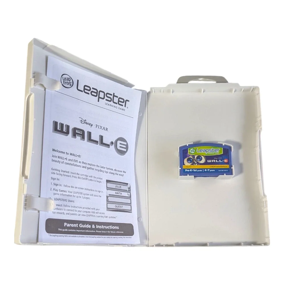 Leapster Learning Game - Featuring Disney Pixar's WALL-E - Age 4-7 Kids